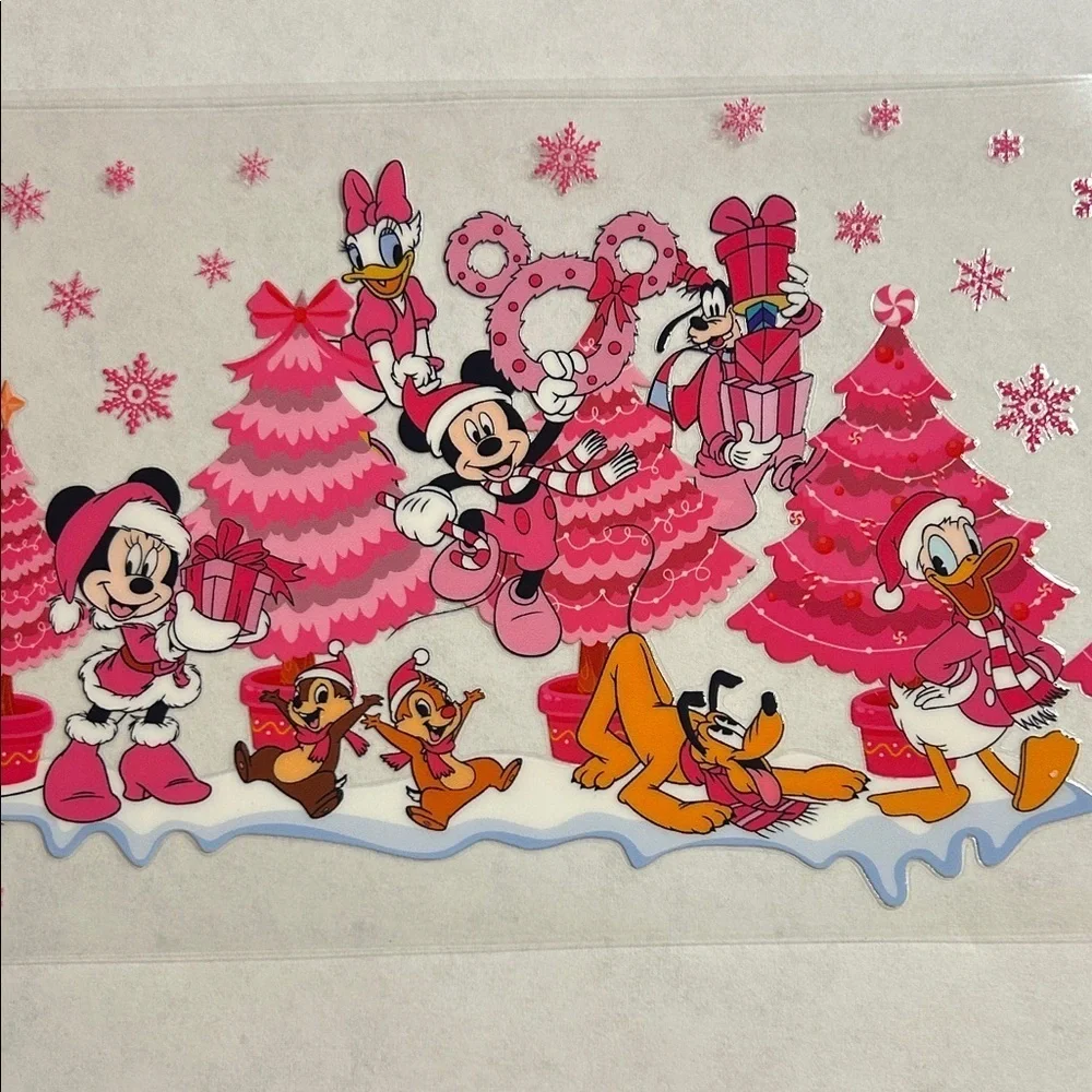 Disney Pink Holiday Cup Decal (64)